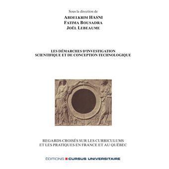 Les démarches d'investigation scientifique et de conception technologique