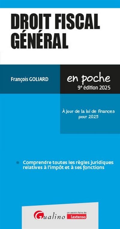 Droit fiscal général 2020
