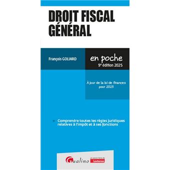 Droit fiscal général 2023