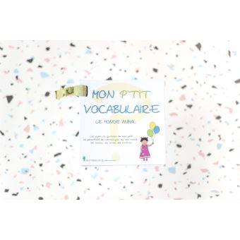 Mon p'tit vocabulaire