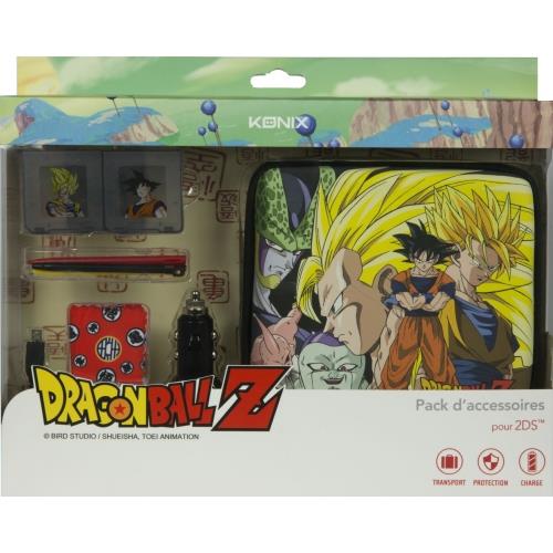 Pack Daccessoires Konix Edition Dragon Ball Z Saiyan Pour Nintendo Ds