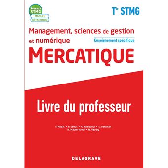 Management, Sciences de gestion et numérique - Mercatique enseignement spécifique Tle STMG (2020) - Pochette et Manuel - Livre du professeur