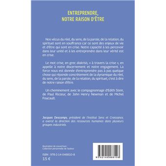 Entreprendre, notre raison d'être