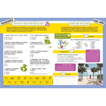 Cahier d'été pour ne pas s'emmerder sur la plage