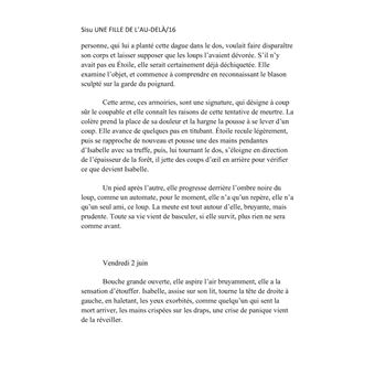 Une fille de l'au-delà