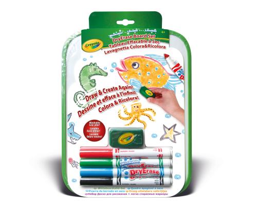 Kit tableau et feutres effaçables à sec lavables Crayola - Autres jeux  créatifs - Achat & prix