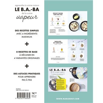 Le B.A-BA de la cuisine vapeur