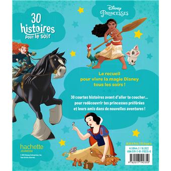 DISNEY PRINCESSES - 30 histoires pour le soir - Princesses et animaux