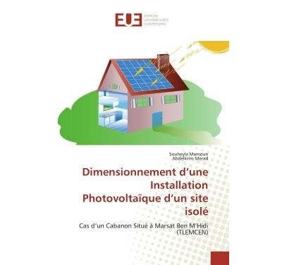 Dimensionnement d une installation photovoltaique d un site