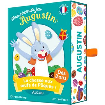 Jeux de cartes - mon premier jeu augustin - la chasse aux oeufs de pâques !