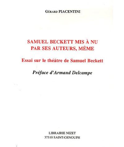 Samuel Beckett mis à nu par ses auteurs