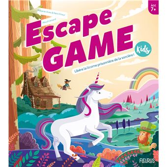 Escape Game Kids   Libère la licorne prisonnière de la sorcière !