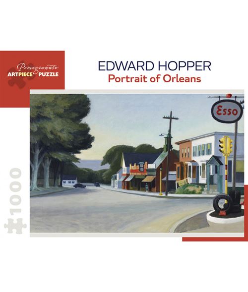 Puzzle Edward Hopper-Portrait Of Orleans  Loisirs Nouveaux  1000 Pièces
