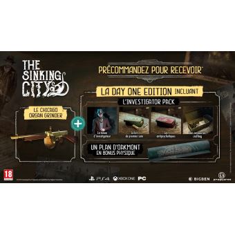 The Sinking City Day One Edition PS4