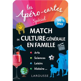 Apero Cartes Culture Generale Le Match 100 Famille Collectif Achat Livre Fnac