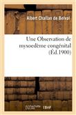 Une Observation de myxoedème congénital