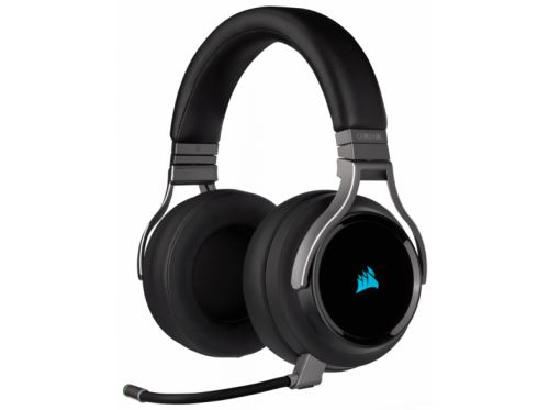 Corsair virtuoso rgb wireless hi-fi gaming headset carbon