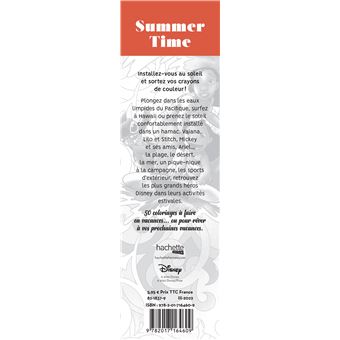 Marque-pages Disney Summer time