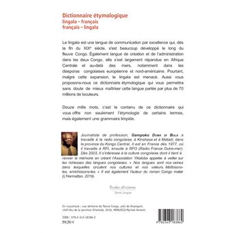 Dictionnaire étymologique lingala-français français-lingala
