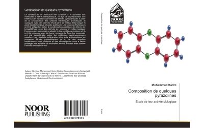 Composition de quelques pyrazolines