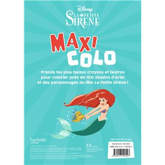 LA PETITE SIRÈNE - Maxi Colo - DISNEY PRINCESSES
