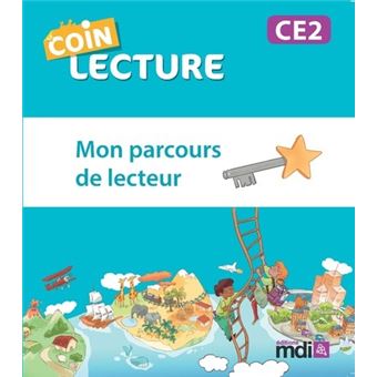 Coin lecture CE2 Mon parcours de lecteur - Cahier élève - 5 exemplaires