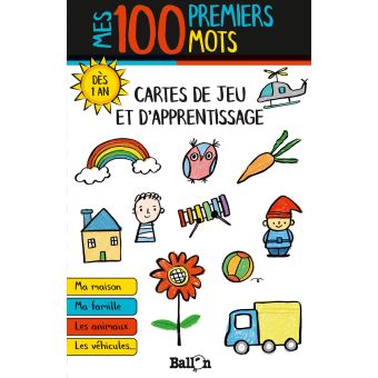 Cartes d'apprentissage - Mes 100 premiers mots