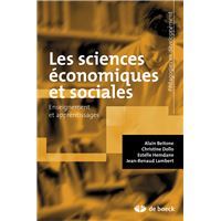 Les sciences économiques et sociales