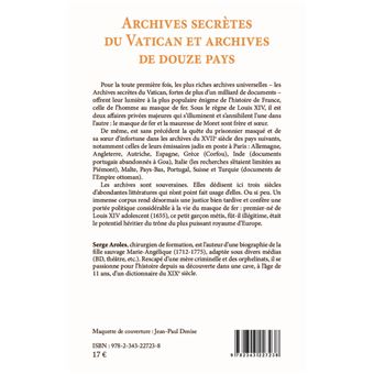 Archives secrètes du Vatican et archives de douze pays