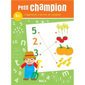 J'apprends à écrire et à compter 5+