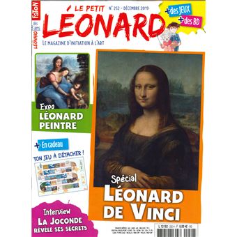 Le Petit Léonard N°252 Léonard de Vinci - décembre  2019