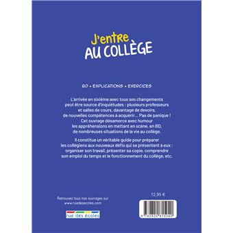 J’entre au collège ! (en BD)