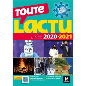 Toute l'actu 2020 - Sujets et chiffres clefs de l'actualité - 2021 mois par mois