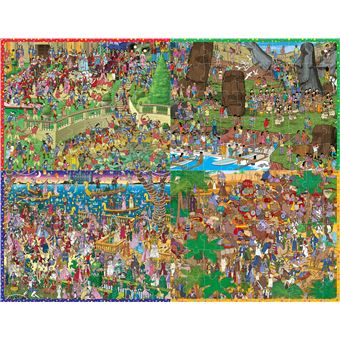 Puzzle Où sont cachées les licornes ? - 200 pièces