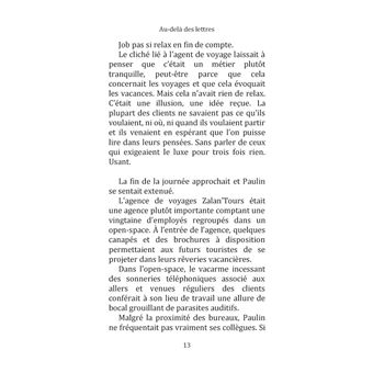 Au-delà des lettres