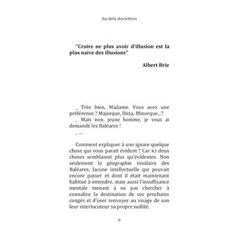 Au-delà des lettres