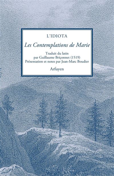 Les contemplations de marie
