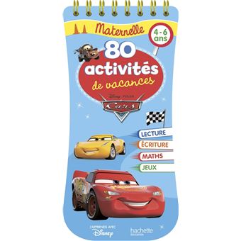 CARS 80 activités de vacances, Maternelle (4-6 ans)