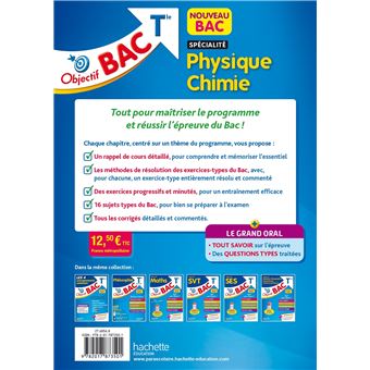 Objectif Bac - Spécialité Physique Chimie Term