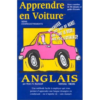 Apprendre en voiture anglais niveau 3