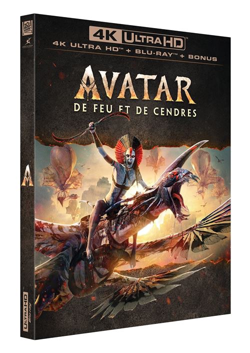 Avatar : De feu et de cendres en 4K Ultra HD, Blu-ray, DVD