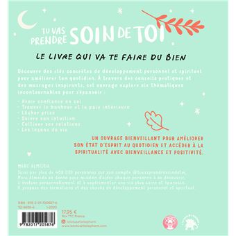 Tu vas prendre soin de toi