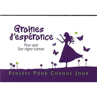 Graines d'espérance