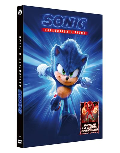 Coffret Sonic - Collection 3 Films + Série Knuckles DVD