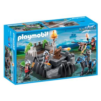 Playmobil Chevalier Du Faucon Avec Canon
