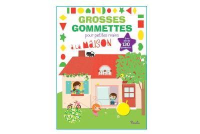 A la maison - Grosses gommettes pour petites mains - Véronique Petit - broché