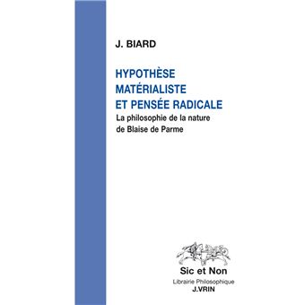 Hypothèse matérialiste et pensée radicale