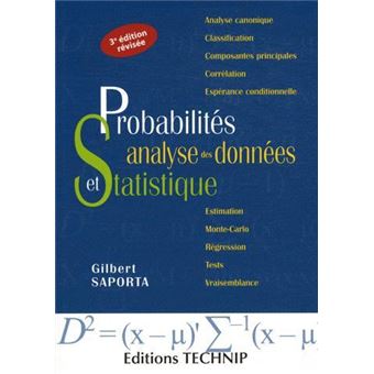 Probabilités, analyse des données et statistique
