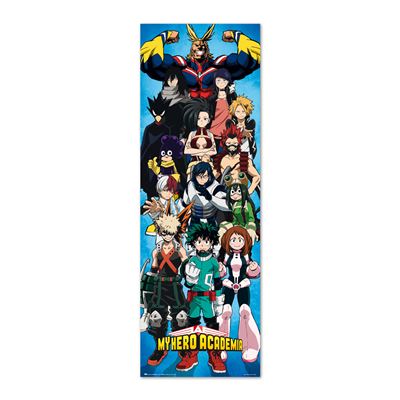 Poster porte My Hero Academia All Characters