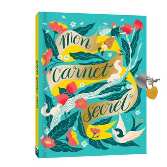 Les ateliers de Manon Bucciarelli - Mon carnet secret - coffret avec 8 mini feutres pailletés